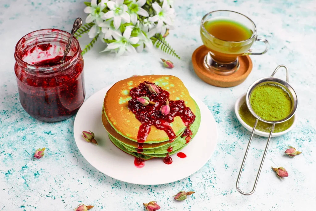 Pancake matcha