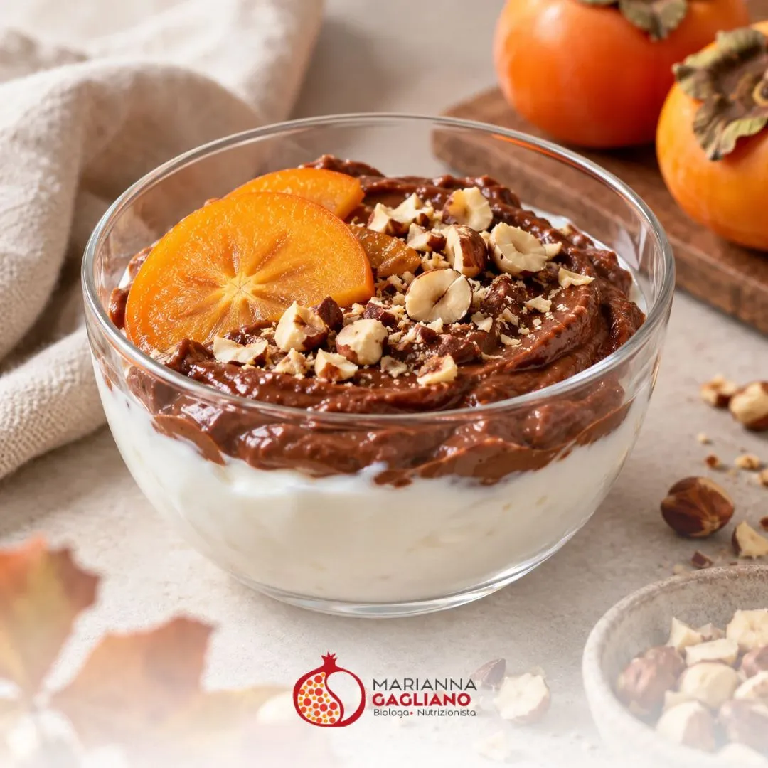 Bowl yogurt cachi e cacao